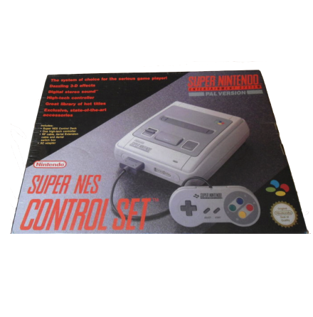 Super Nintendo Basenhet Control Set SCN