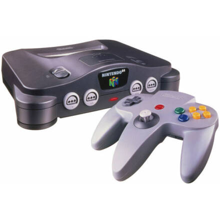 Nintendo 64 Konsol + 2 Controllers
