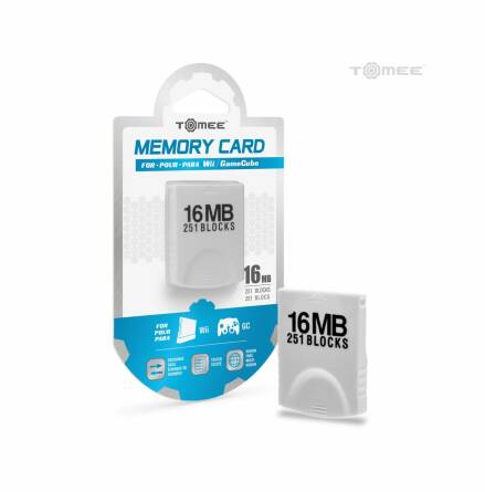 16 MB Gamecube Memory Card Tomee NEW - Nintendo Gamecube - PAL/EUR/UKV