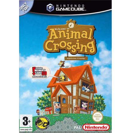 Animal Crossing - Nintendo Gamecube - PAL/EUR/SWD (SE/DK Manual) - Complete (CIB)