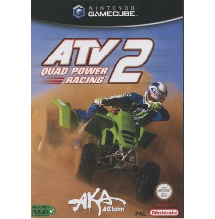 ATV Quad Power Racing 2 - Nintendo Gamecube - PAL/EUR/SWD (SE/DK Manual) - Complete (CIB)