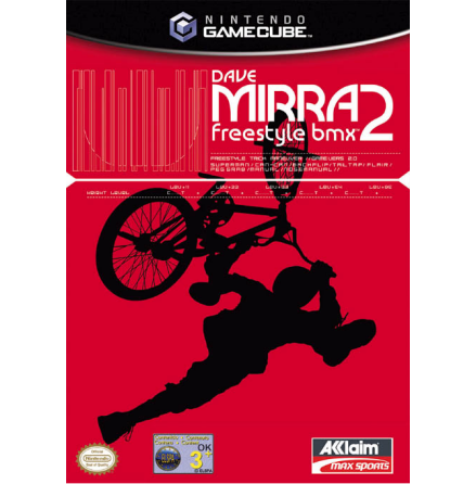 Dave Mirra Freestyle BMX 2 - Nintendo Gamecube - PAL/EUR/SWD (SE/DK Manual) - Complete (CIB)