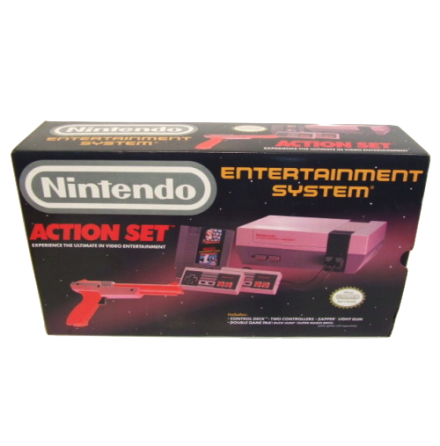 Nintendo Action Set inkl Konsol, 2 Handkontroller, SMB/ Duck Hunt, Zapper